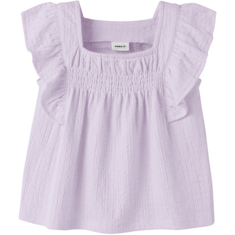 Name It Lavender Fog Nkffilura Sl Top
