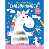 Forlaget Tukan Malebog Med Juveler: Enhjørninger