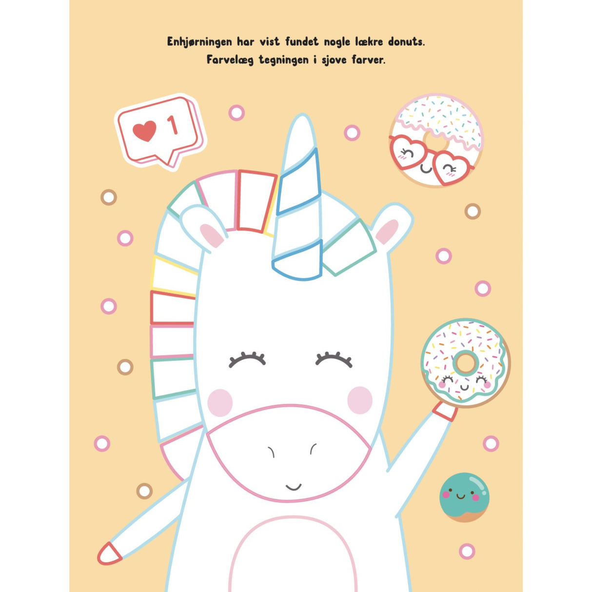 Forlaget Tukan Malebog Med Juveler: Enhjørninger