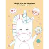 Forlaget Tukan Malebog Med Juveler: Enhjørninger