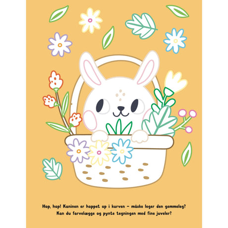 Forlaget Tukan Malebog Med Juveler: Kæledyr