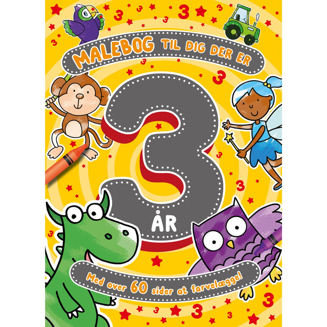Forlaget Tukan Malebog Til Dig Der Er 3 År