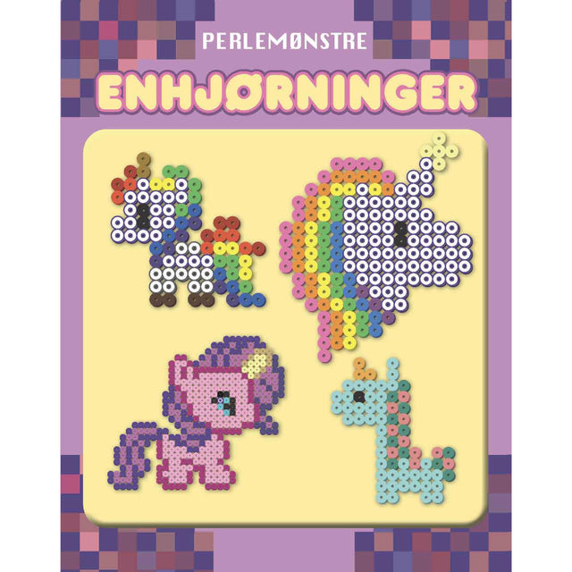 Forlaget Tukan Perlemønstre: Enhjørninger