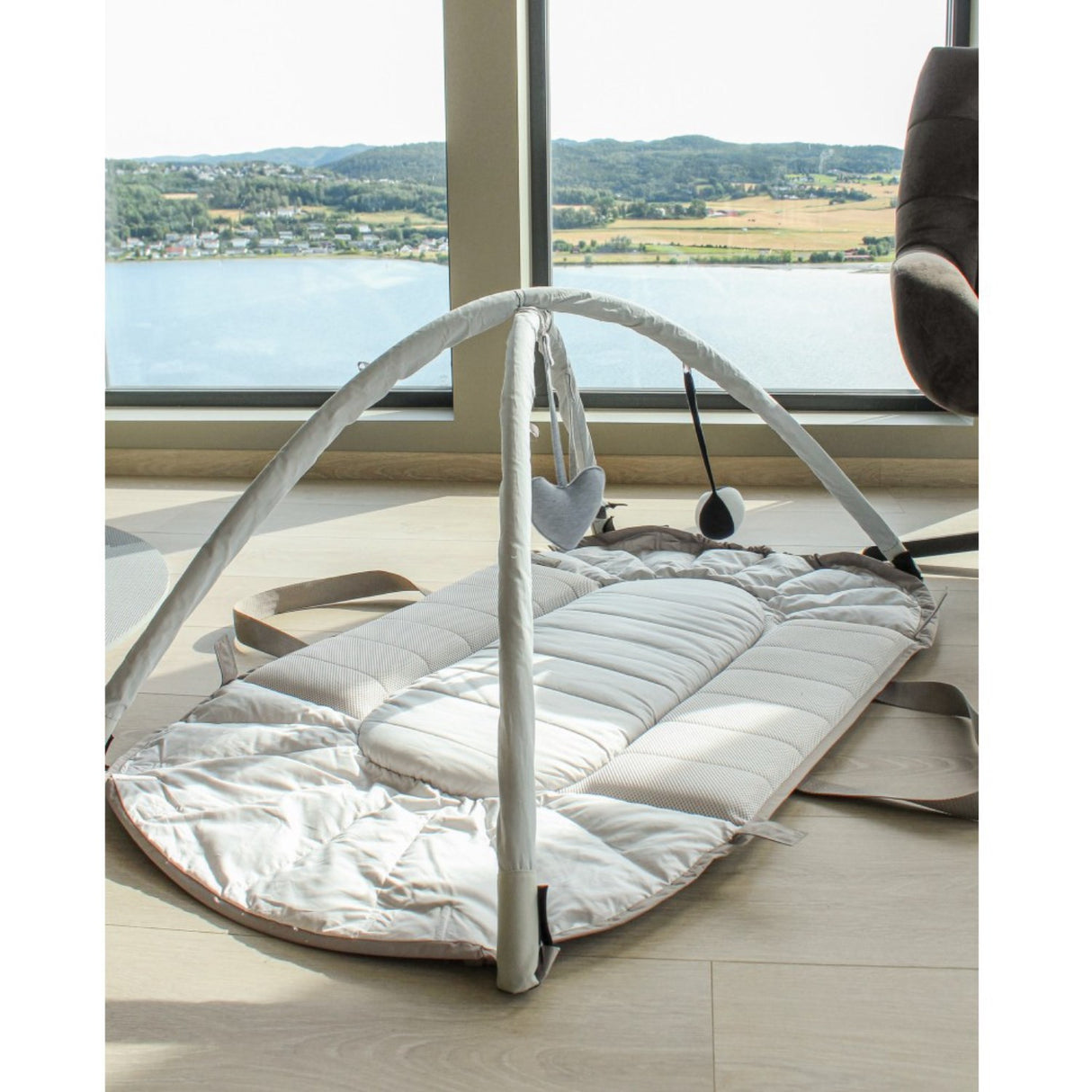 Easygrow Grey Legetøjsbøjle For Foot Muff