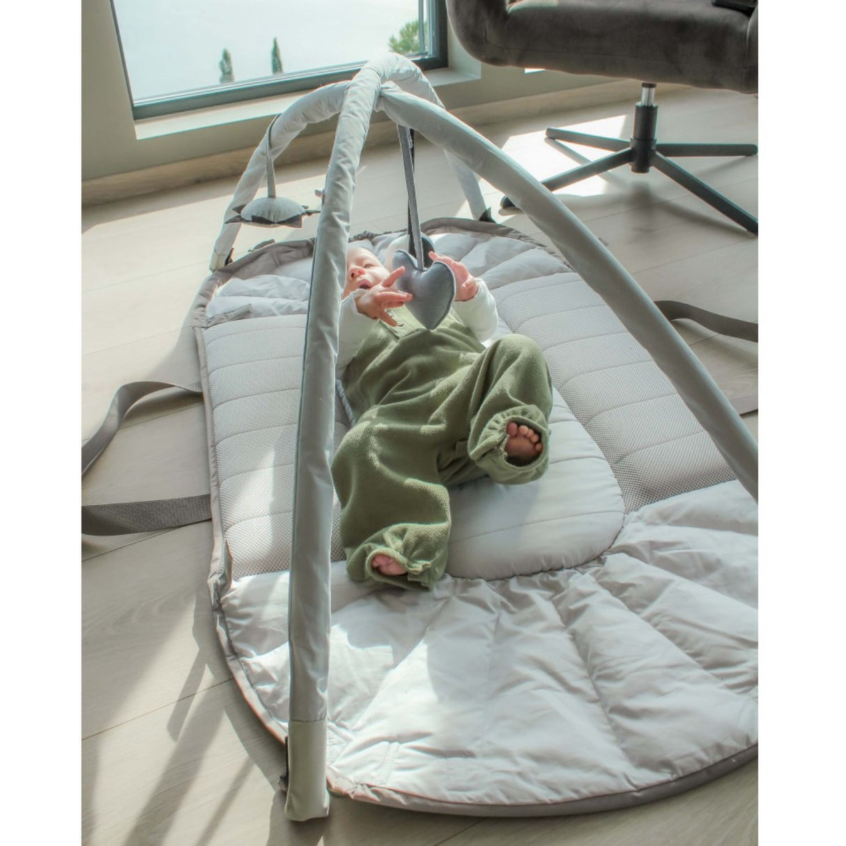 Easygrow Grey Legetøjsbøjle For Foot Muff