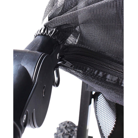 Easygrow Black Myggenet W/Zipper