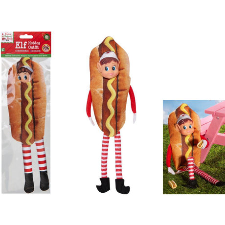 Elves Behavin' Badley Elf Hotdog Kostume