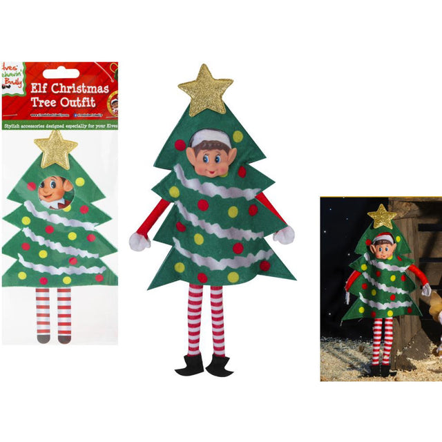 Elves Behavin' Badley Elf Christmas Tree Kostume