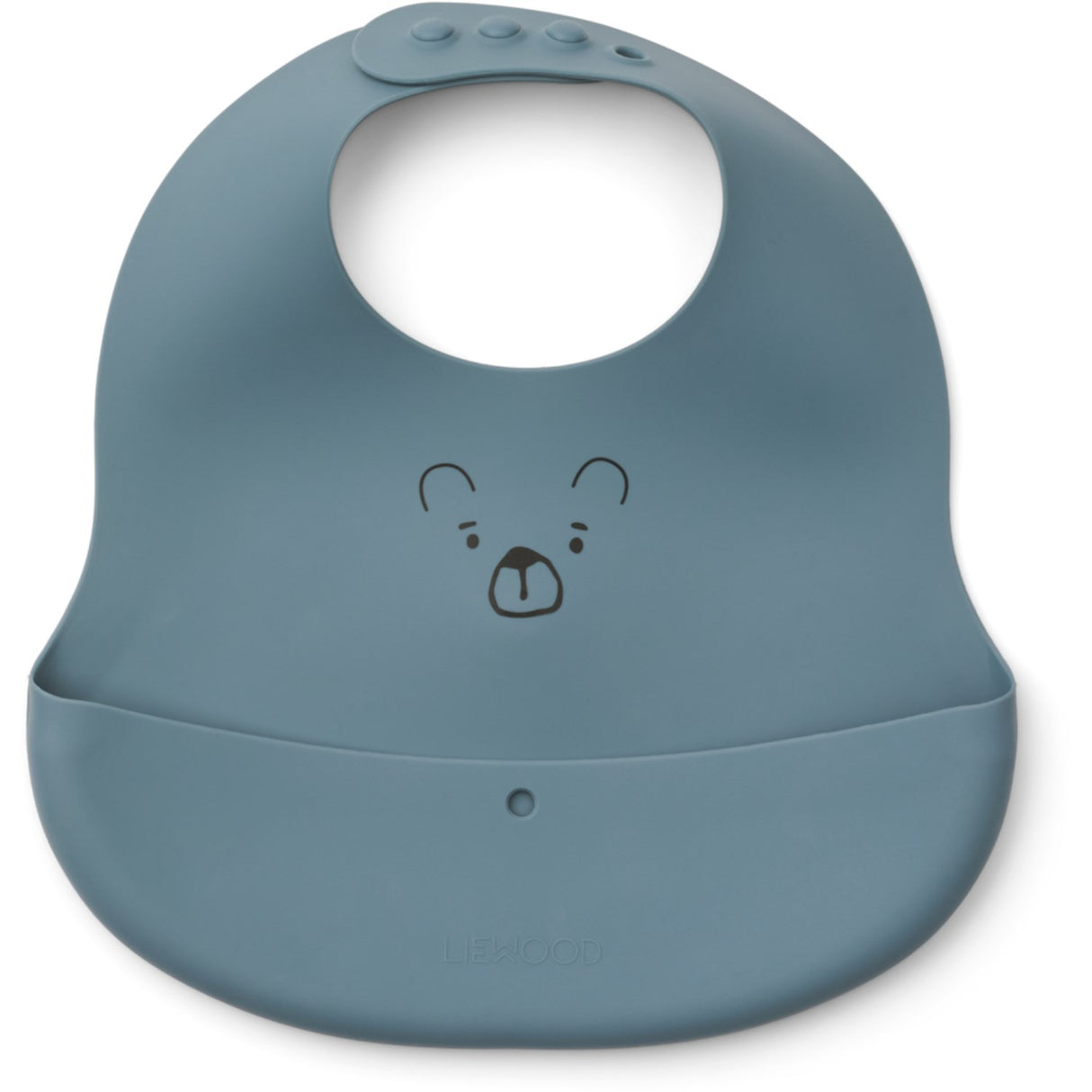 LIEWOOD Mr Bear Dove Blue / Whale Blue Ember Printed Hagesmæk 2-pack