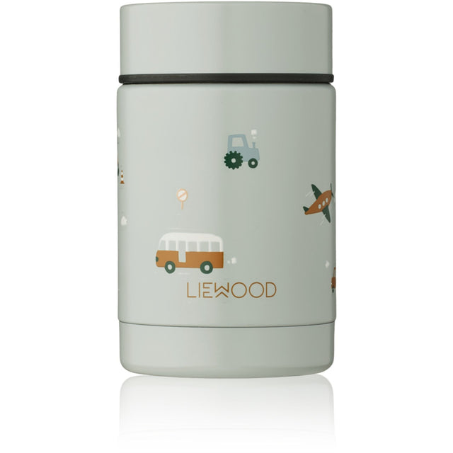 LIEWOOD Vehicles/Dove Blue Mix Nadja Food Jar