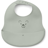 LIEWOOD Mr Bear Dove Blue / Whale Blue Ember Printed Hagesmæk 2-pack