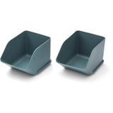 LIEWOOD Whale Blue Rosemary Desktop Organizer S 2-Pak