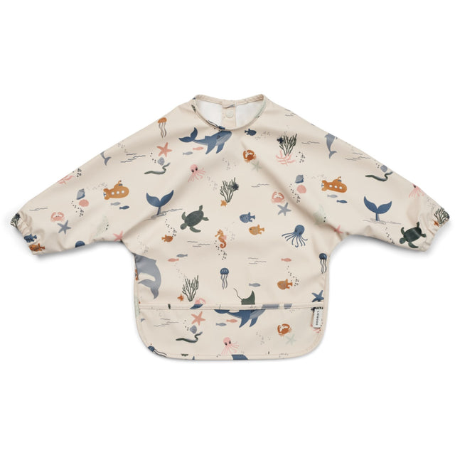 LIEWOOD Sea Creature / Sandy Merle Printed Cape Forklæde