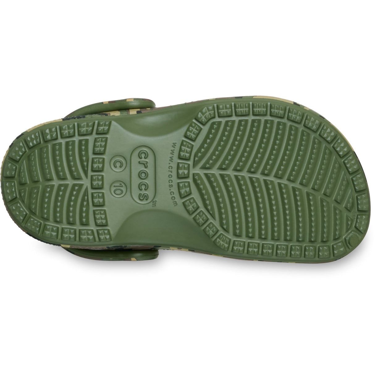 Crocs Army Green/Multi Classic Camouflage Clog