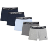 Polo Ralph Lauren Office Blue Bomuld Stretch 5-Pack Boxer