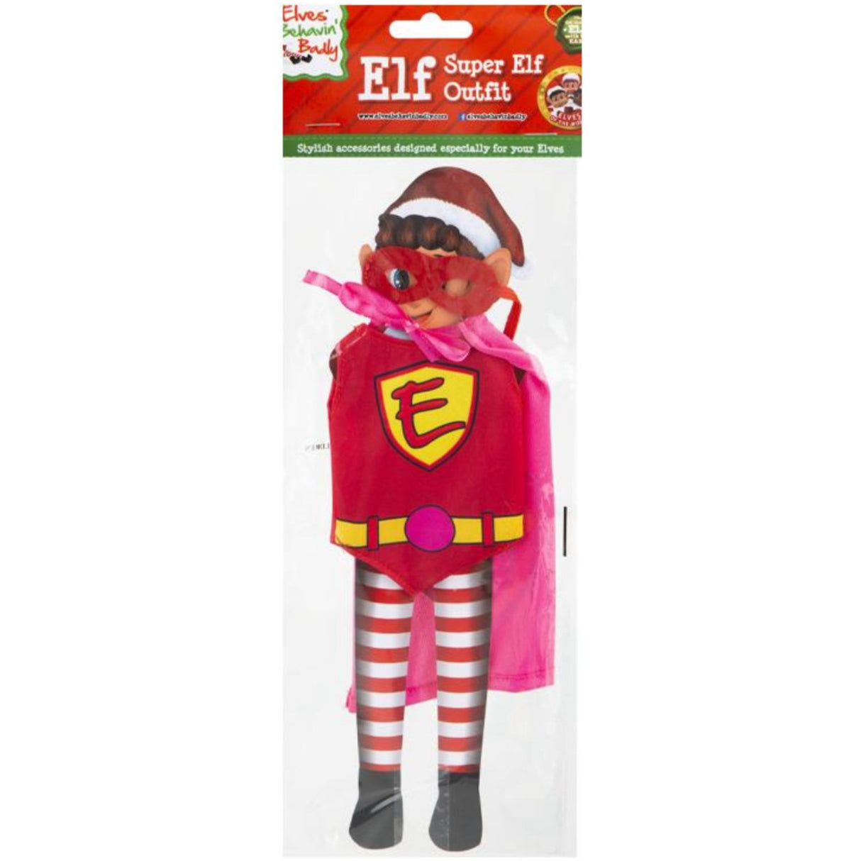 Elves Behavin' Badley Pink Elf Super Kids Outfit