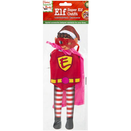 Elves Behavin' Badley Pink Elf Super Kids Outfit