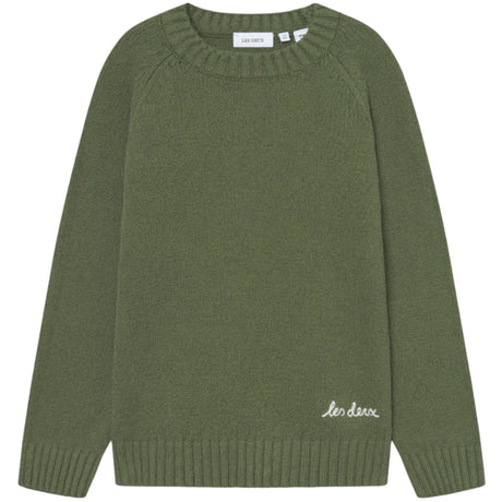 Les Deux Kids Chive Green Brad Roundneck Strik Kids