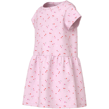 Name It Cradle Pink Heart Cherries Nmfvilinse Capsl Kjole