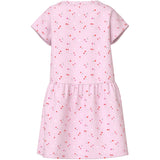 Name It Cradle Pink Heart Cherries Nmfvilinse Capsl Kjole