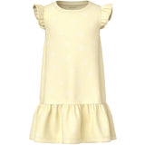 Name It Pear Sorbet Sea Shells White Nmfvida Capsl Kjole