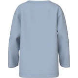 Name It Blue Fog Football Nmmvilasse Ls Nreg Top