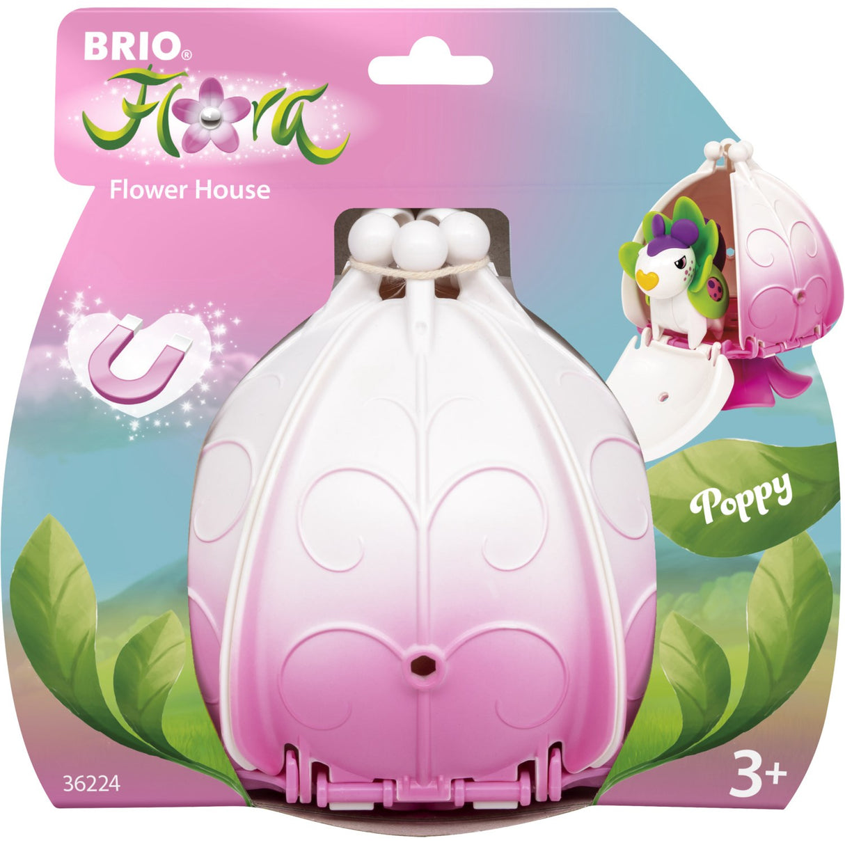 BRIO® Flora 36224 Poppy Blomsterhus