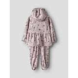 Name It Keepsake Lilac Swan Nmfdry10 Rain Sæt Aop Fo