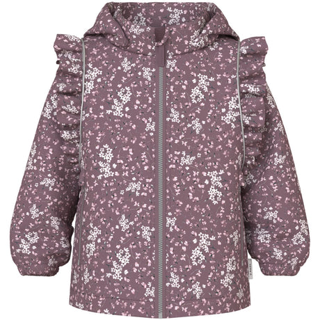 Name It Grape Shake Floral Dream Nmfalfa08 Softshell Jakke Flæse Aop Fo