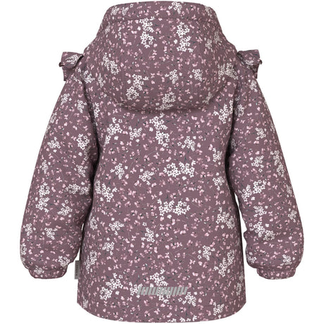 Name It Grape Shake Floral Dream Nmfalfa08 Softshell Jakke Flæse Aop Fo