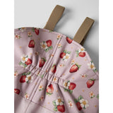 Name It Keepsake Lilac Strawberry Nmfalfa08 Softshell Smækbukser Aop Fo