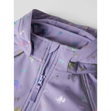 Name It Sunlit Allium Bow Nmfalfa08 Softshell Jakke Foil Aop Fo