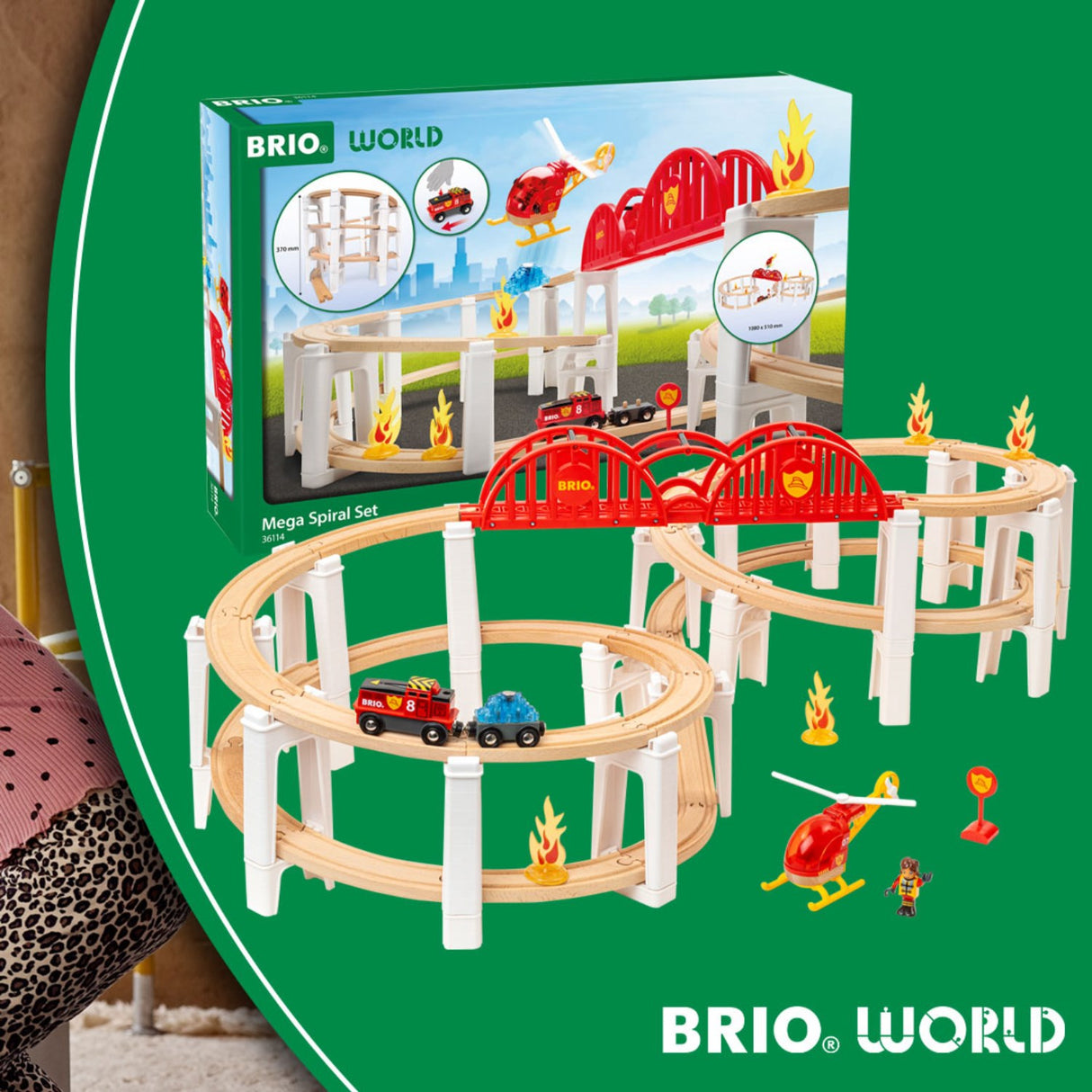 BRIO® 36114 Mega Spiral Sæt