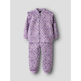 Name It Violet Tulle Nmfmoon Quiltet Sæt Aop 1Fo