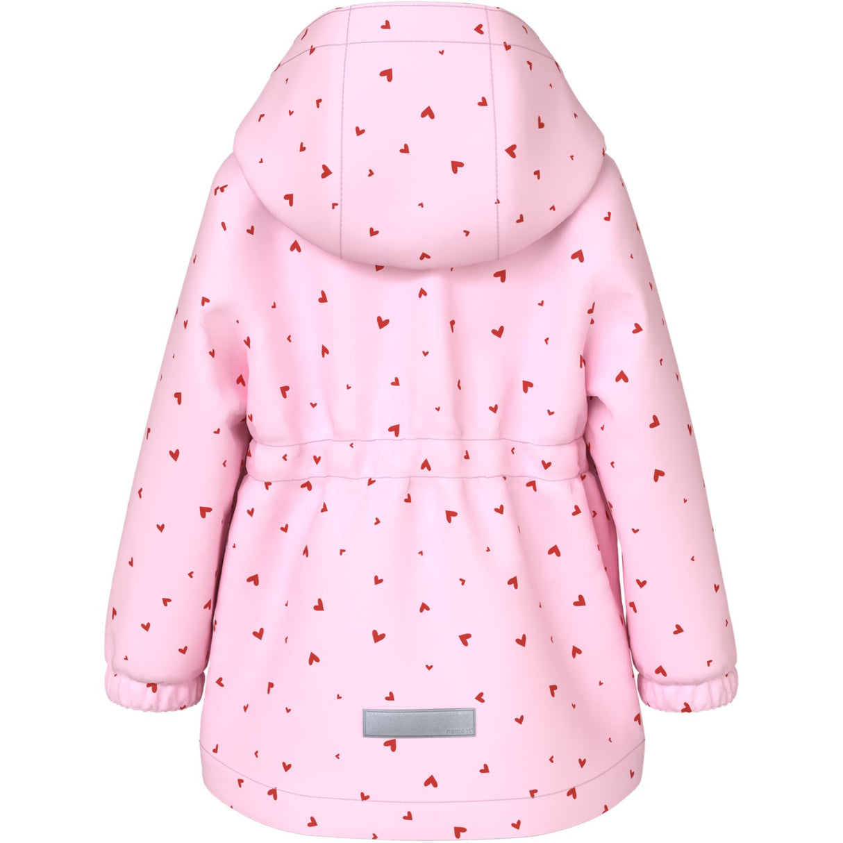 Name It Cherry Blossom Small Hearts Nmfmaxi Jakke Li Aop Noos