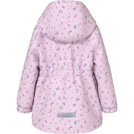 Name It Lilac Snow 4 Floral Patchwork Nmfmaxi Jakke Li Aop Noos