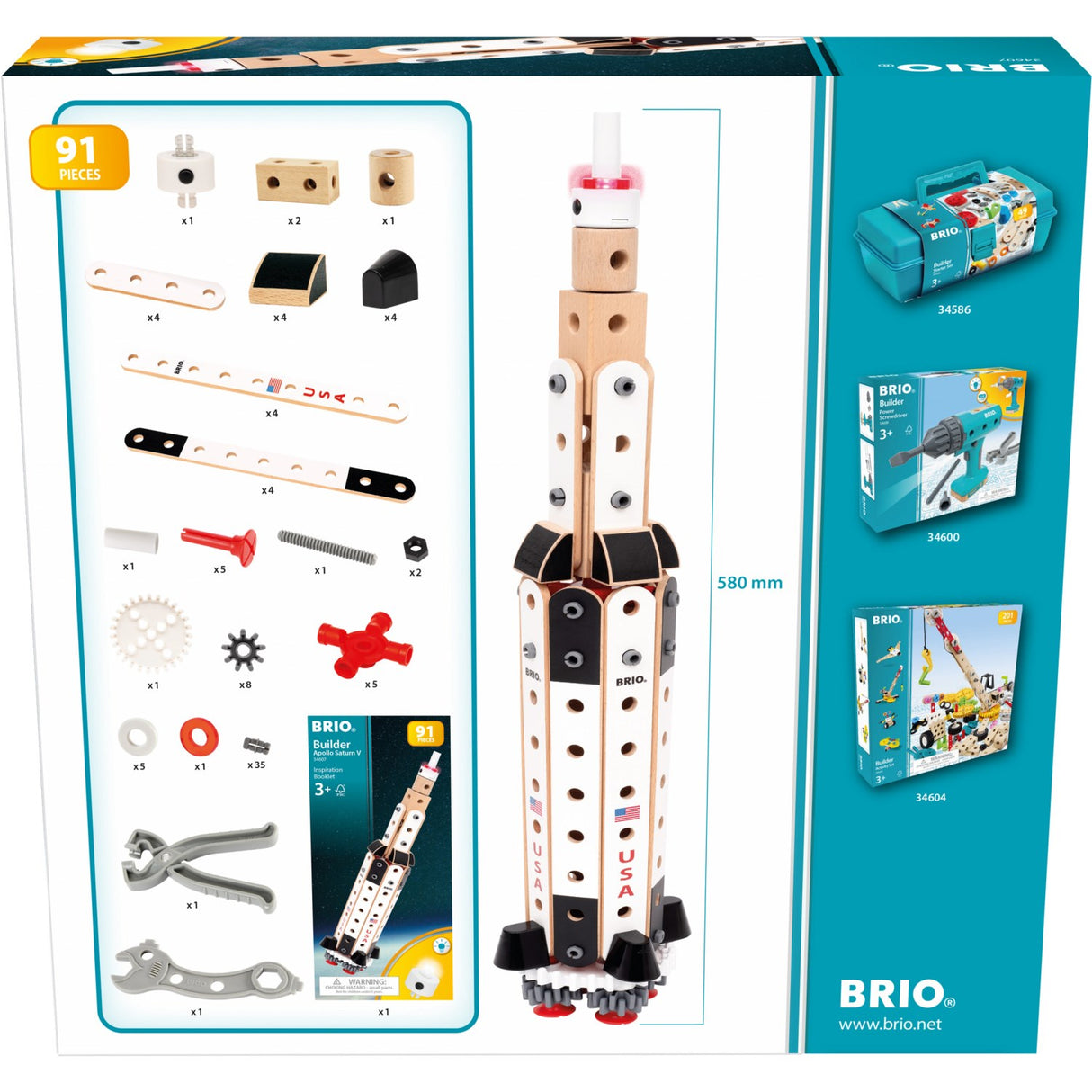 BRIO® 34607 Builder Apollo Saturn V