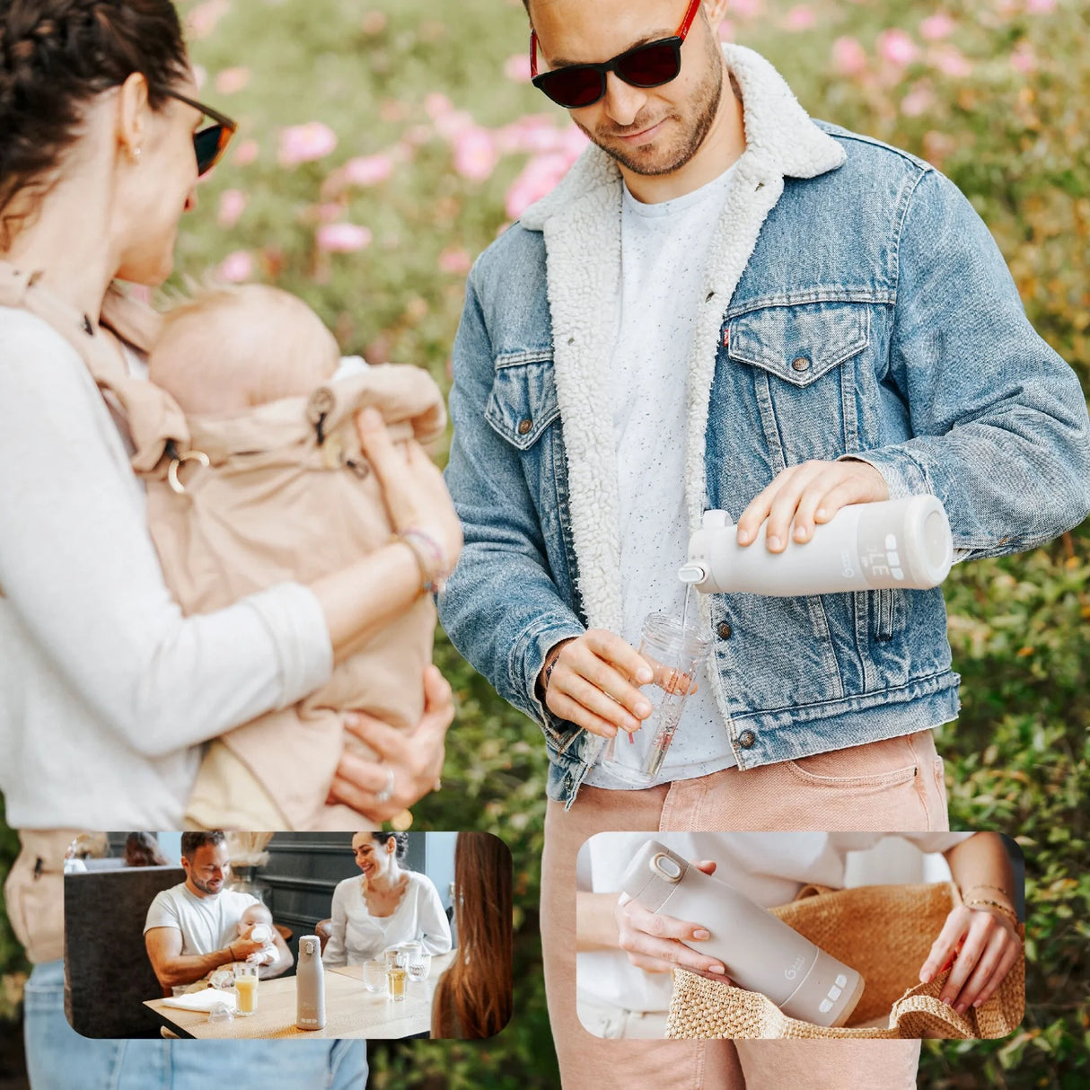 Babymoov Beige Moov & Feed Flaskevarmer