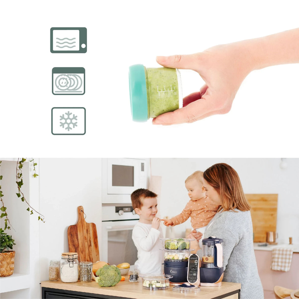 Babymoov Multi Glasbøtter Multisæt