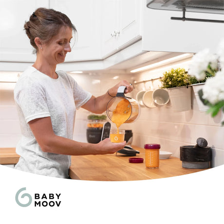 Babymoov Multi Glasbøtter 240 Ml 4-Pak