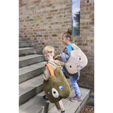 OYOY Brown/Red Darling Bjørn Tote Taske