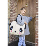 OYOY White/Black Darling Panda Tote Taske