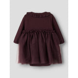 Lil'Atelier Catawba Grape Nbfsolange Ls Tyl Body Kjole Lil