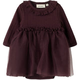 Lil'Atelier Catawba Grape Nbfsolange Ls Tyl Body Kjole Lil
