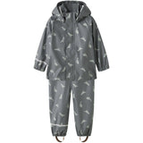 Name It Balsam Green Dino Nmmdry10 Rain Sæt Aop Fo