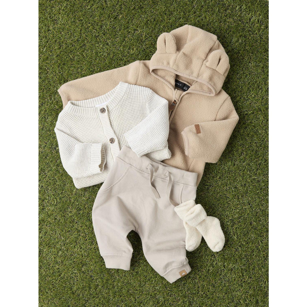 Name It Silver Mink Nbnmeeko Jakke Solid