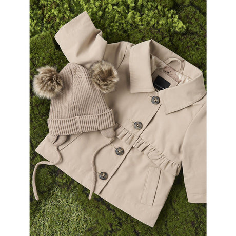 Name It Savannah Tan Nbfmadelin Trench Frakke