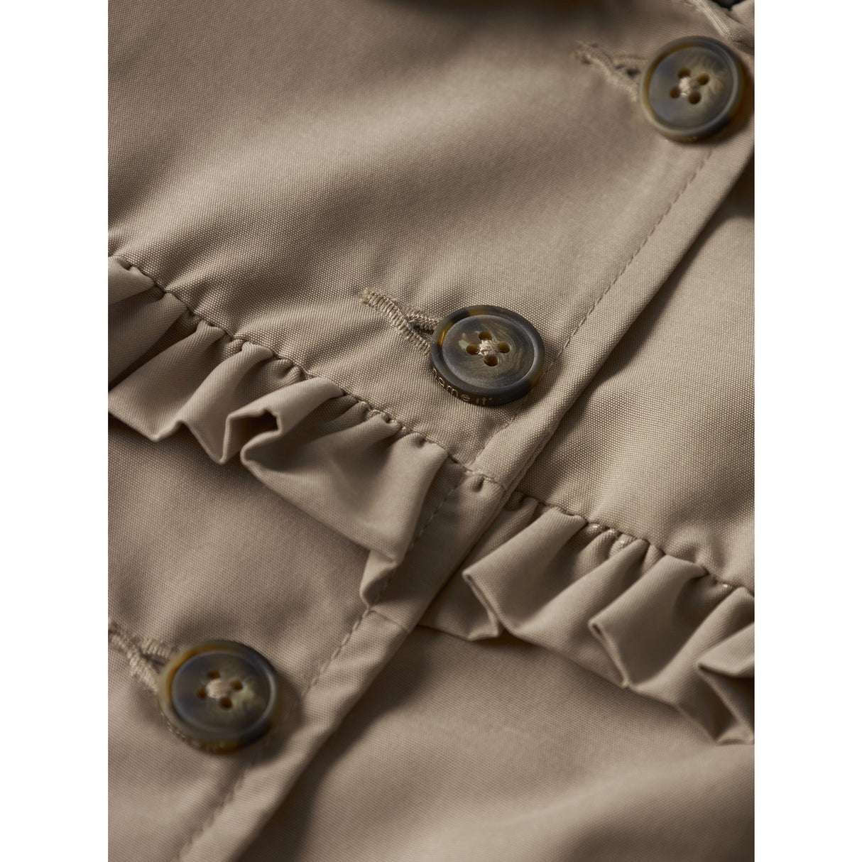 Name It Savannah Tan Nbfmadelin Trench Frakke