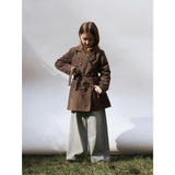 Name It Chocolate Brown Nkfmadelin Trench Frakke Noos