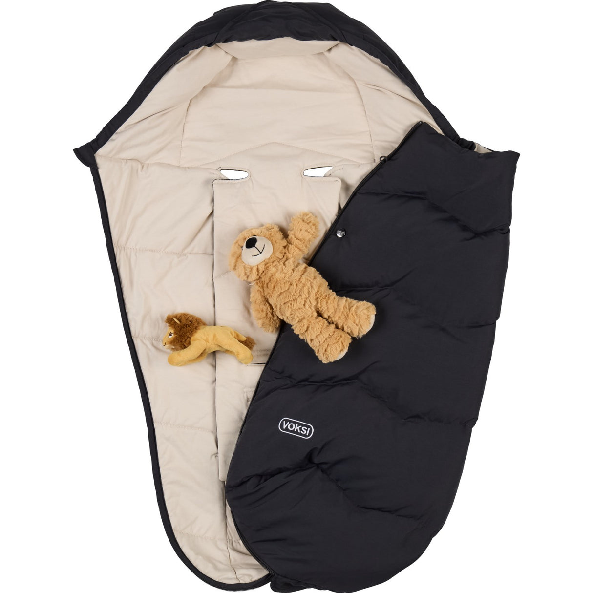 Voksi® Explorer Kørepose Black Solid